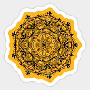 Polygonal mandala Sticker